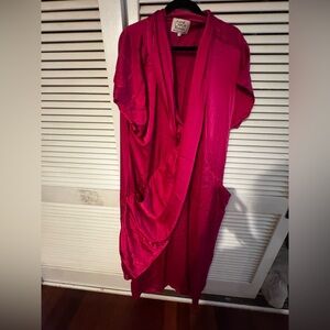 Chic Fuchsia Women's Robe